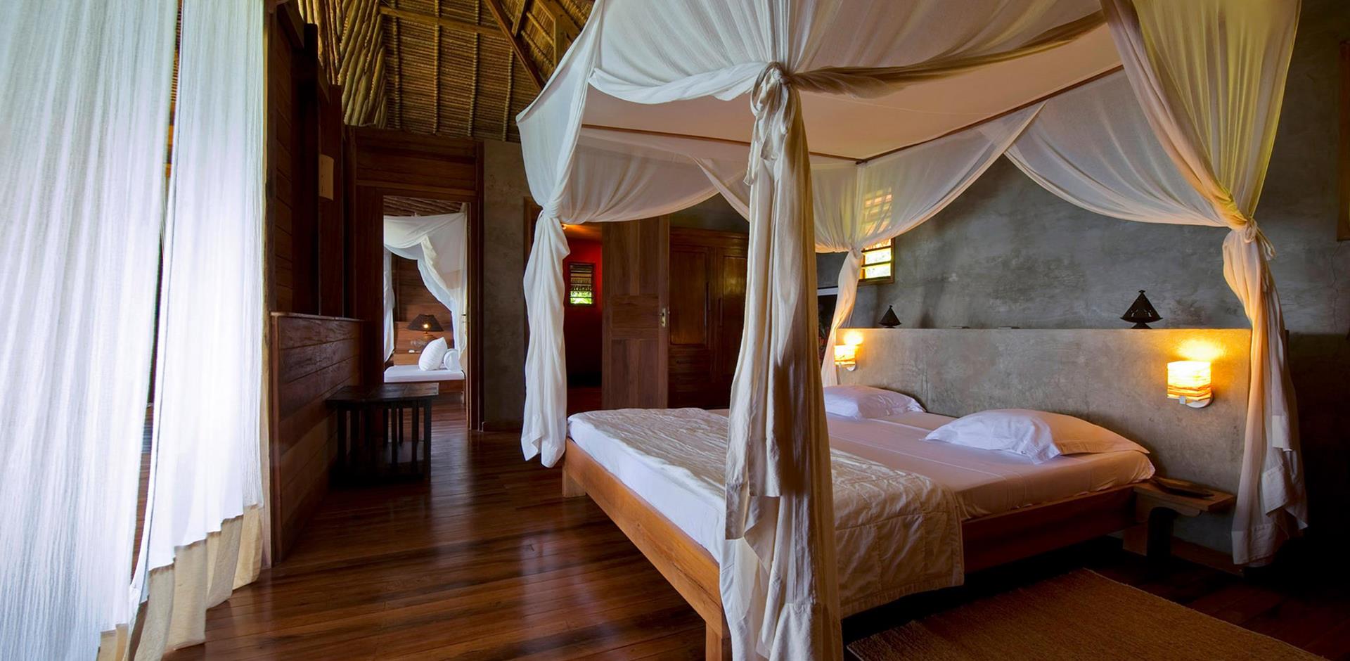 Bedroom, Tsara Komba, Madagascar, A&K