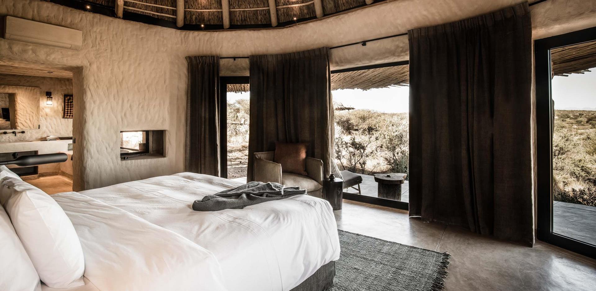 Bedroom, Zannier Omaanda, Namibia, A&K