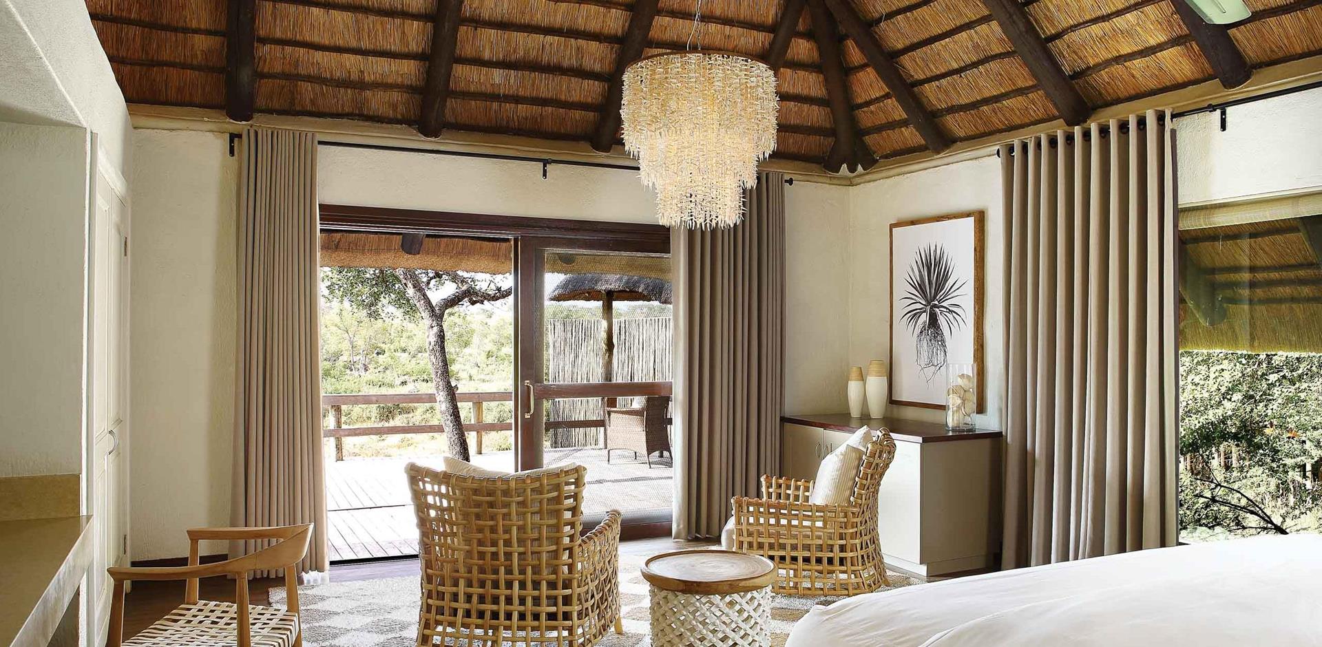 Bedroom, Londolozi Founders, South Africa, A&K
