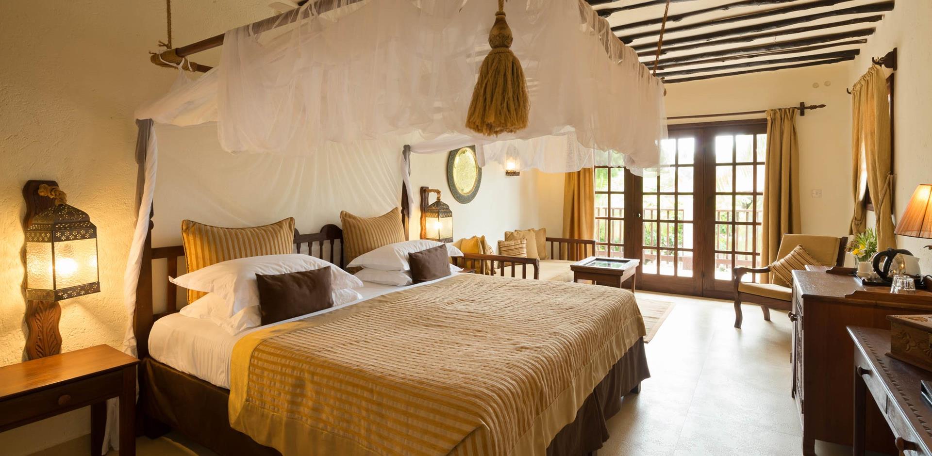 Bedroom, Breezes Beach Club & Spa, Tanzania, A&K