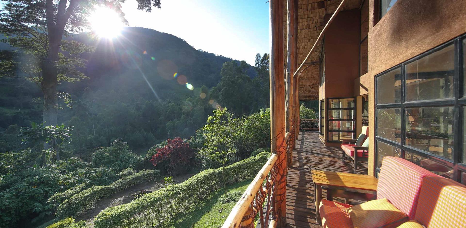 Balcony, Mahogany Springs Lodge, Uganda, A&K