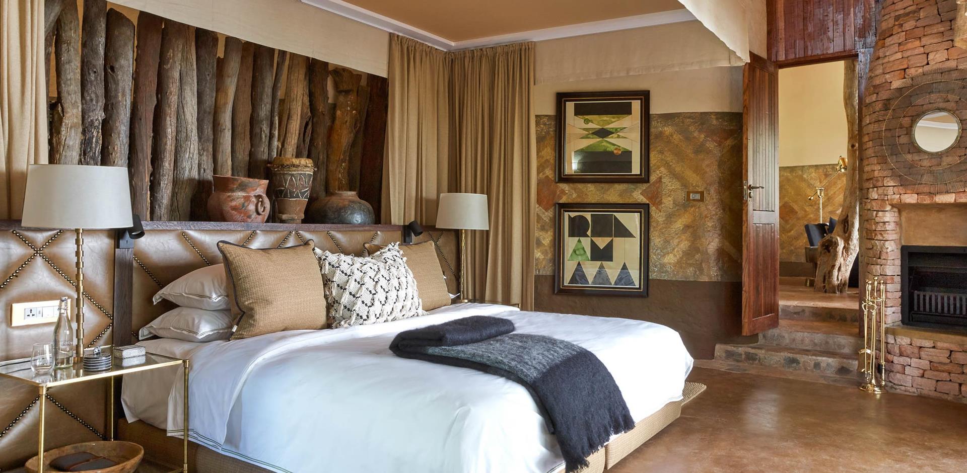 Bedroom, Singita Pamushana Lodge, Zimbabwe, A&K