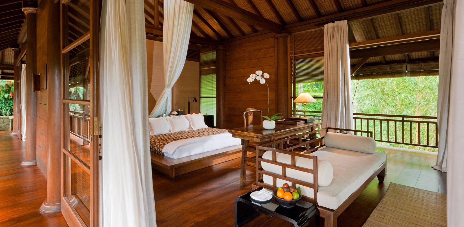Bedroom suite, COMO Shambhala Estate, Indonesia