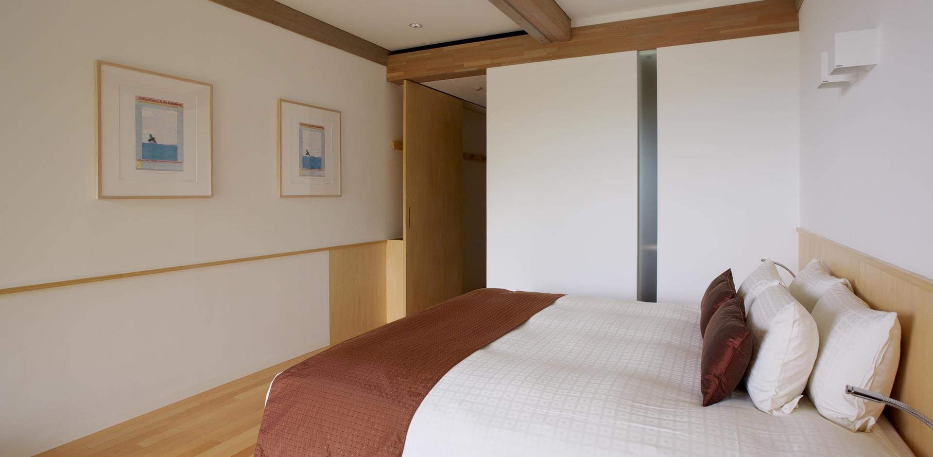 Bedroom, Bennesse House, Japan