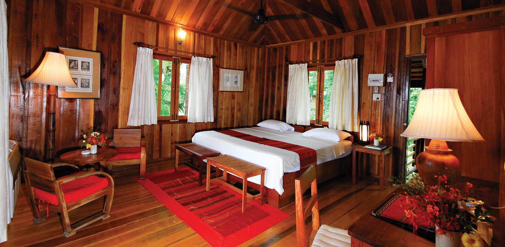 Bedroom, La Folie Lodge, Laos