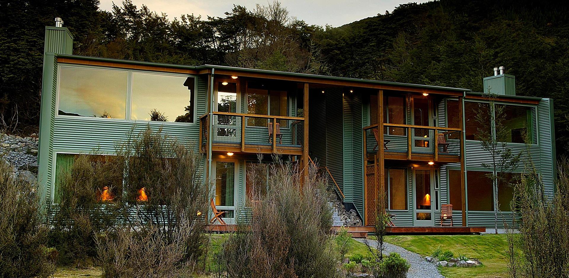 Exterior, Wilderness Lodge Arthurs Pass, New Zealand