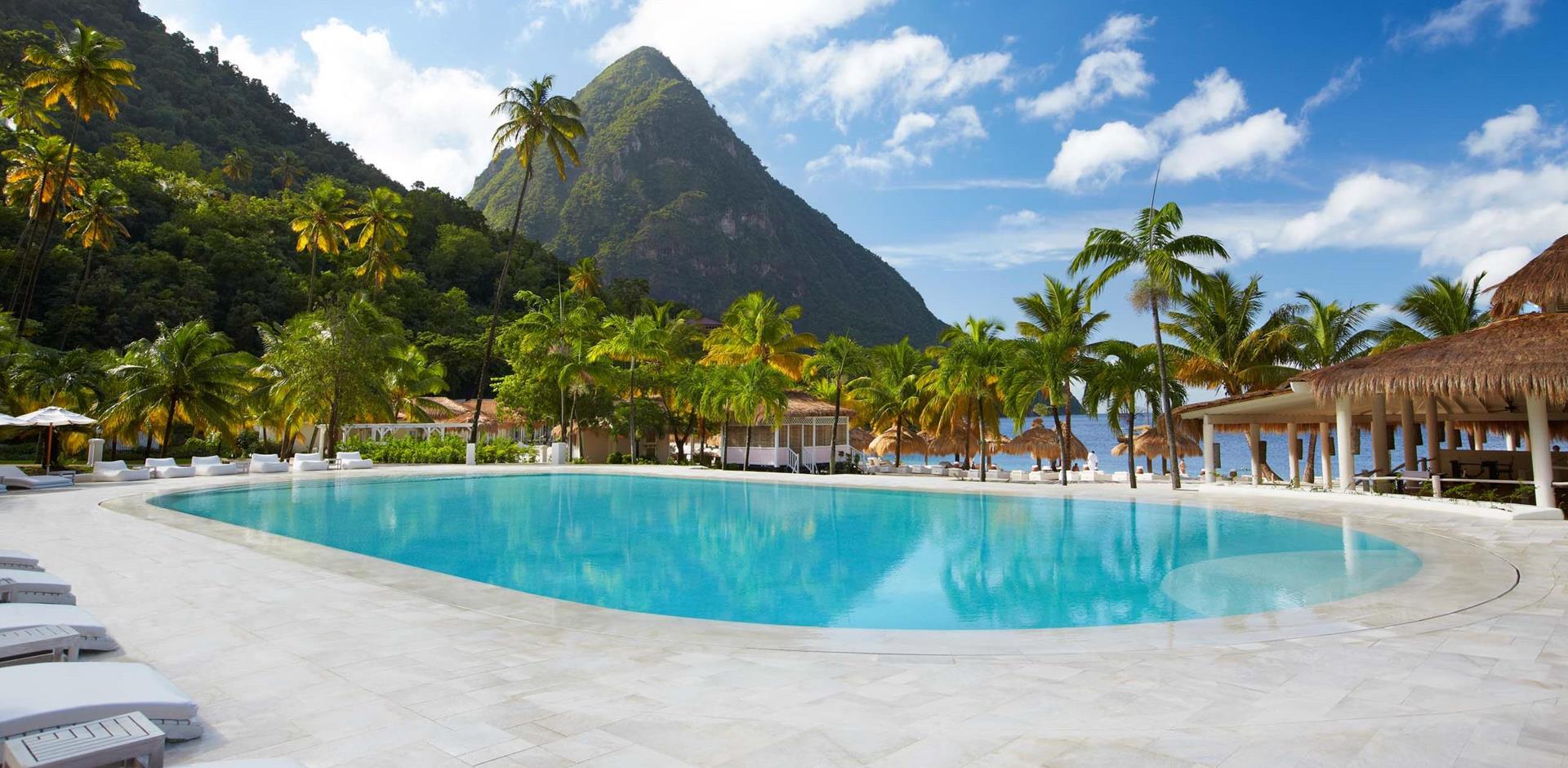 Pool, Sugar Beach, A Viceroy Resort, St Lucia