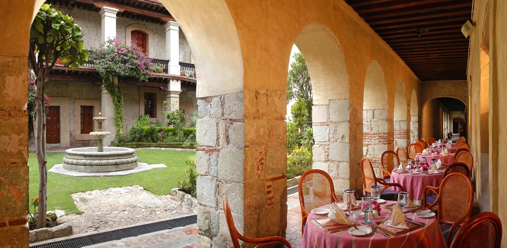 Courtyard, Quinta Real Oaxaca, Mexico