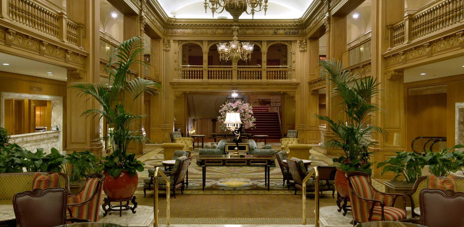 Interior, Fairmont Olympic Hotel, Seattle, USA