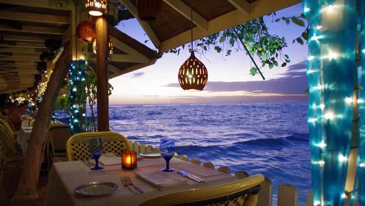Restaurant view, Barbados