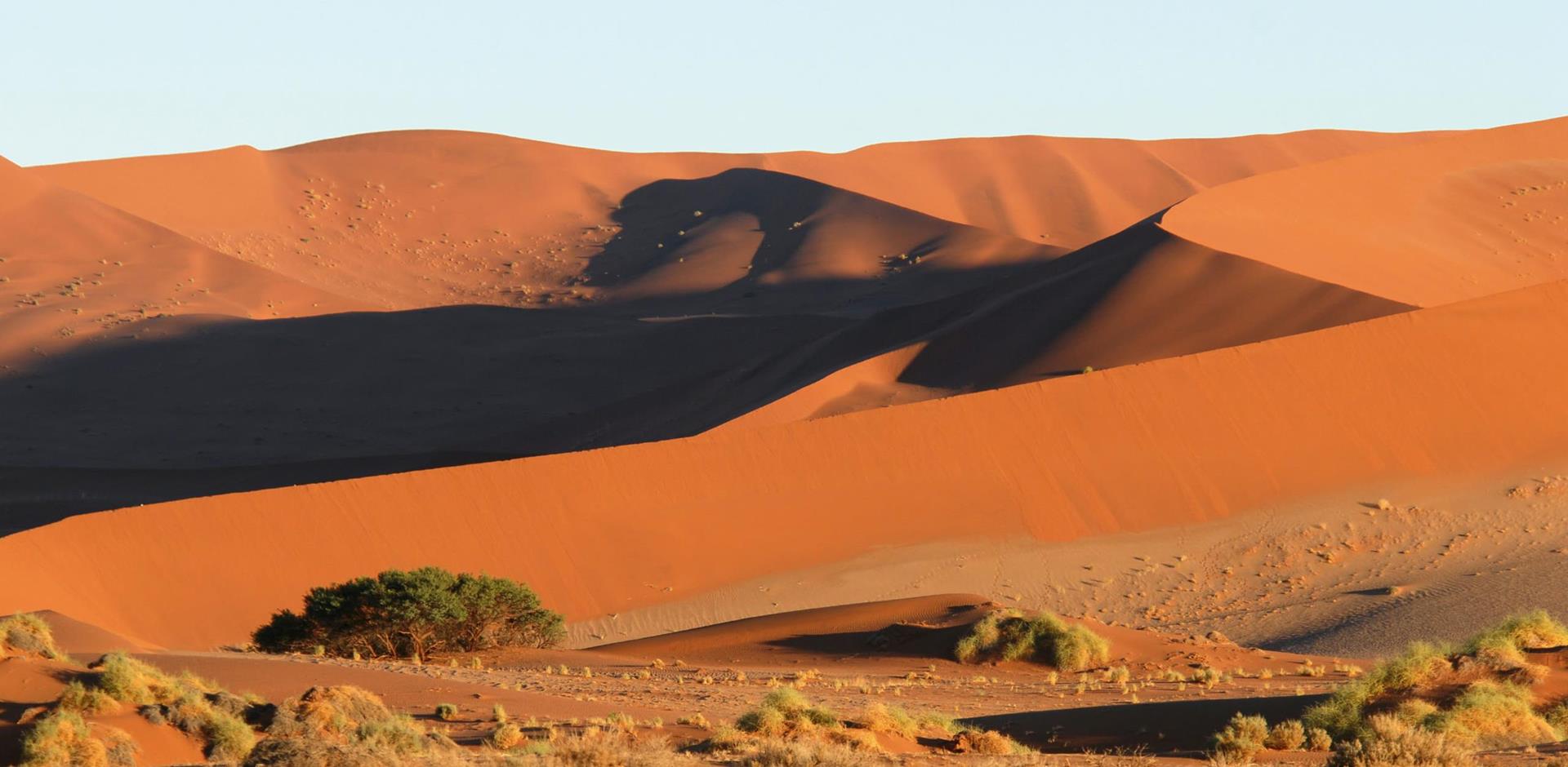 Sand dunes at Sossusvlei, Namibia