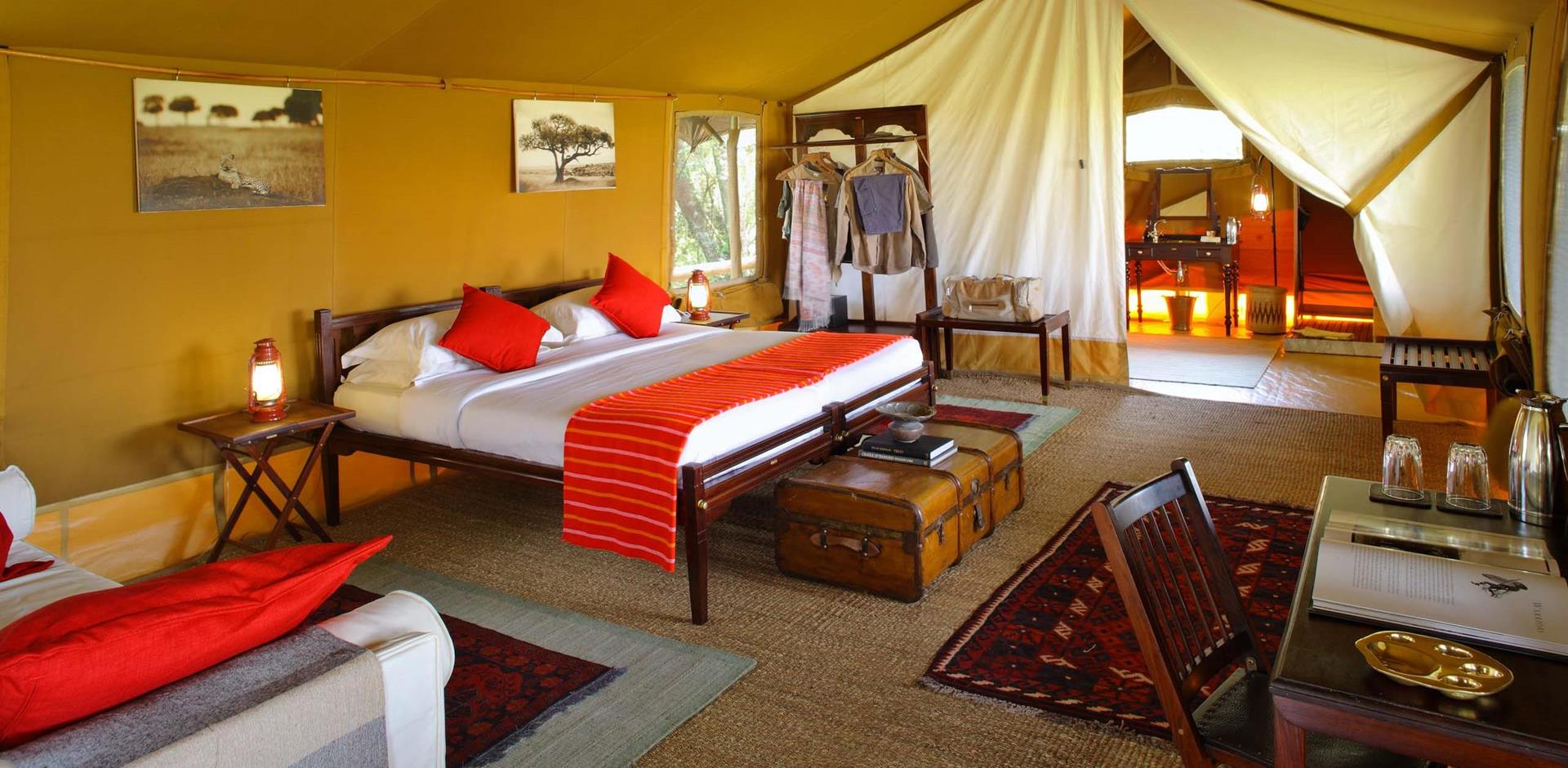 Family honeymoon tent, Elewana Elephant Pepper Camp, Kenya