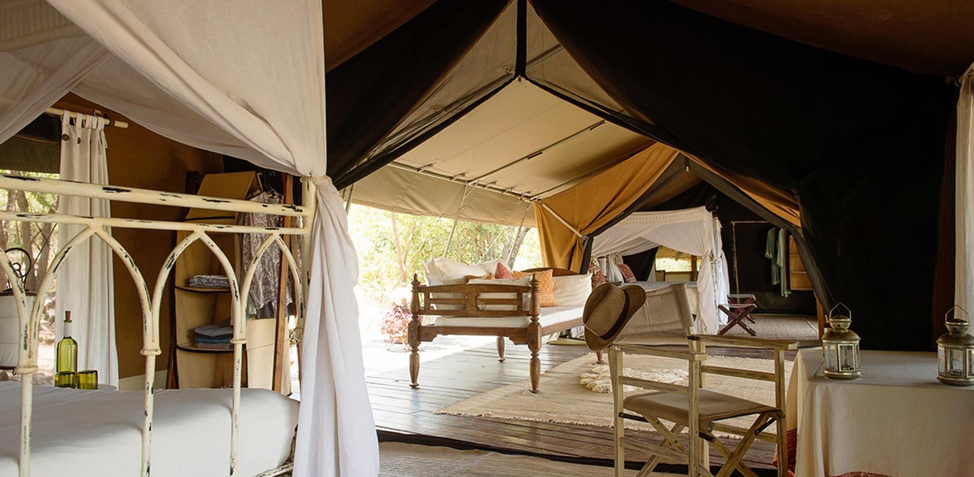Camp interior, Serian, Kenya, A&K