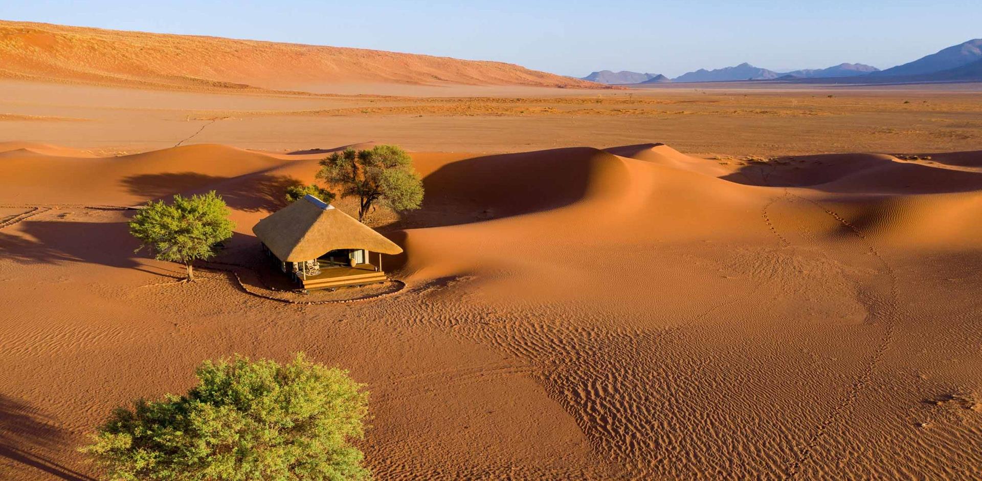 Kwessi Dunes Lodge in NamibRand Nature Reserve, Namibia