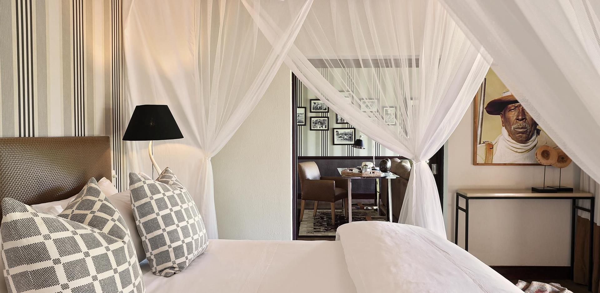 Bedroom, Londolozi Pioneer, South Africa, A&K