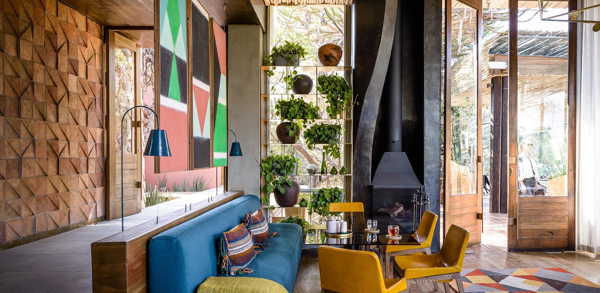 Lounge, Singita Sweni, South Africa, A&K