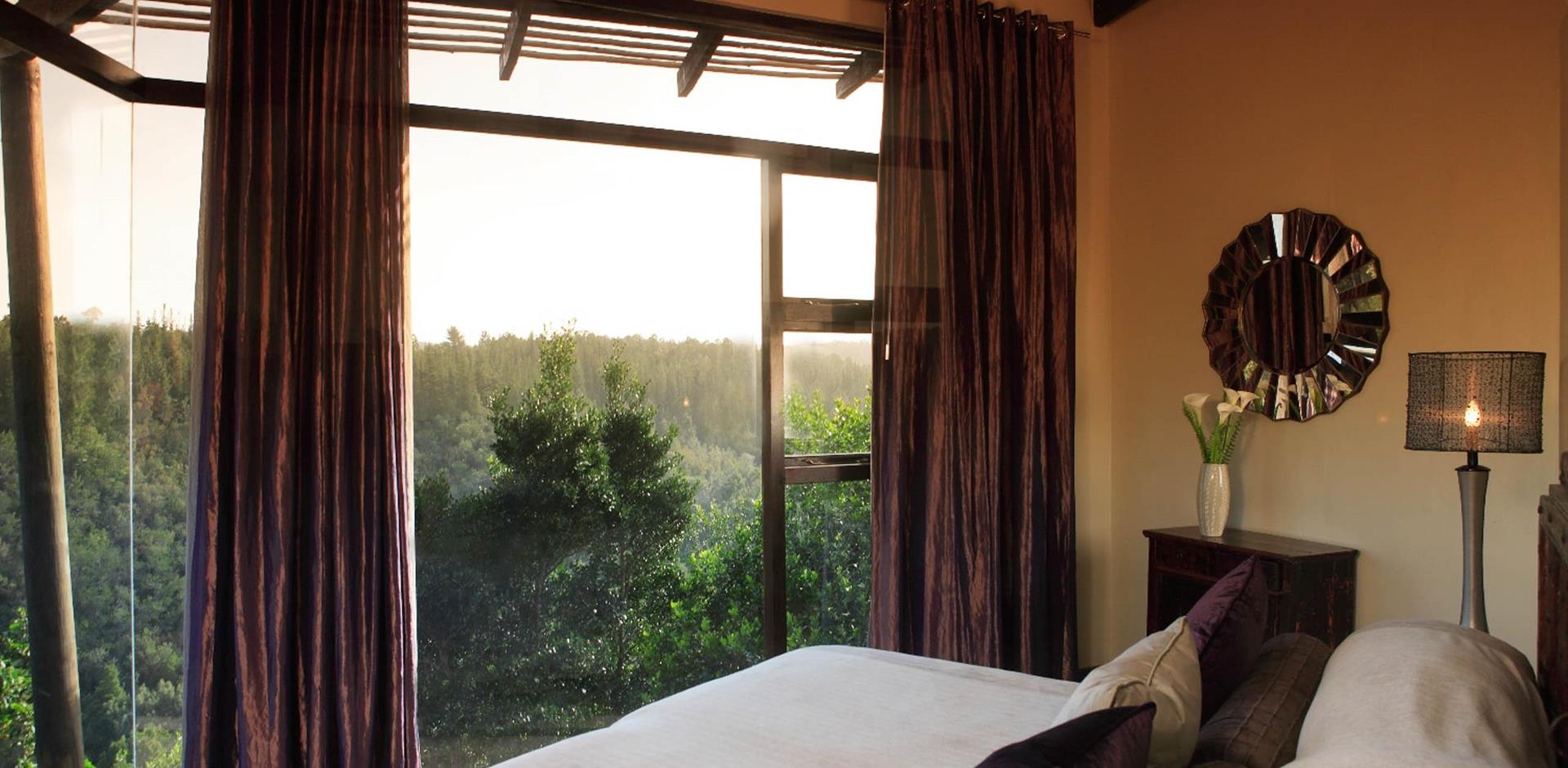 Bedroom, Tsala Treetop Lodge, South Africa, A&K