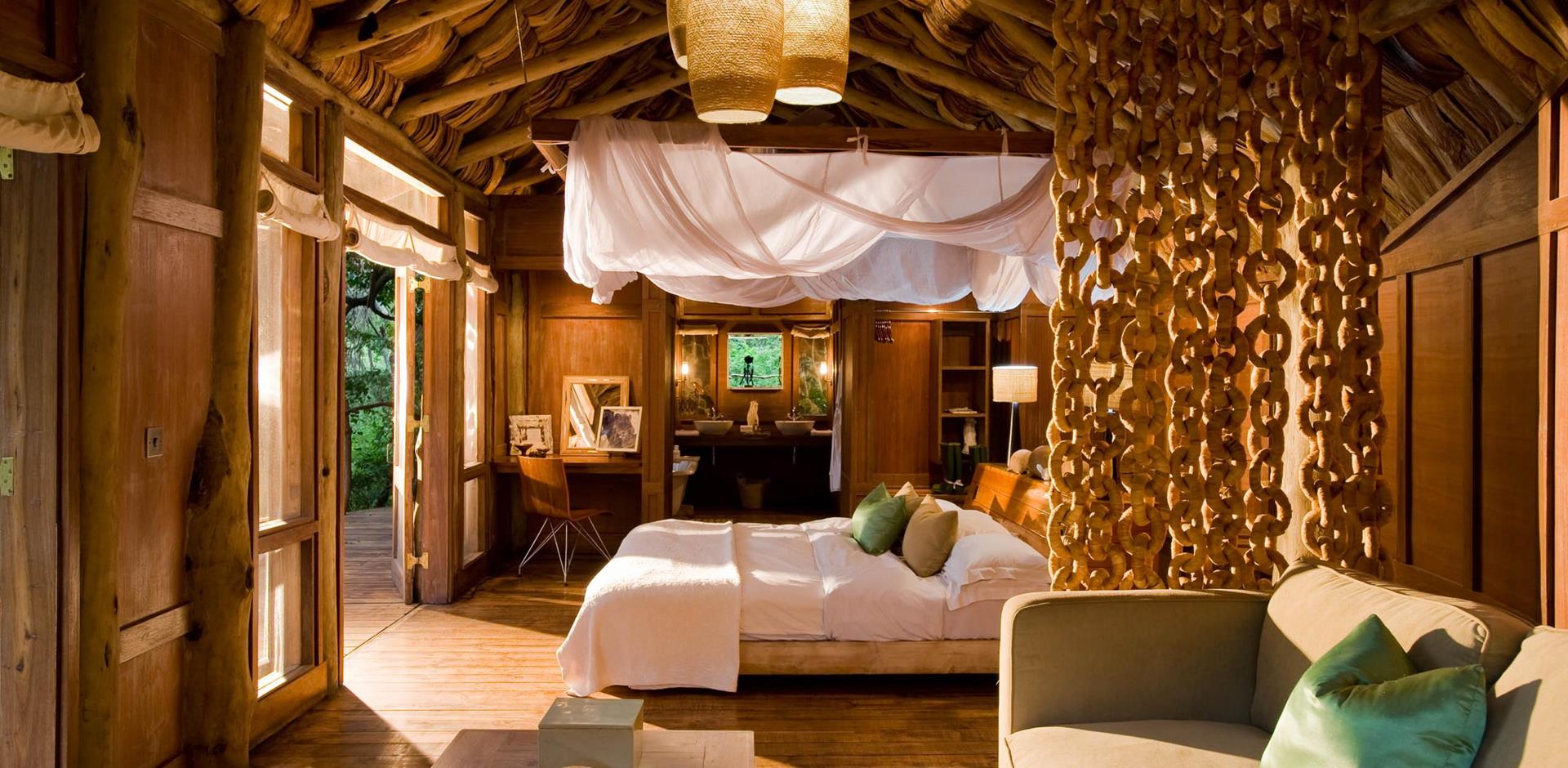 Bedroom, andBeyond Lake Manyara Tree Lodge, Tanzania, A&K
