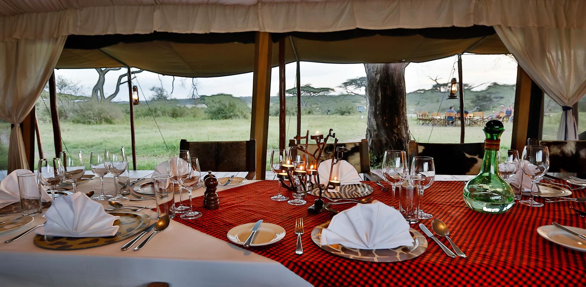 Dining room, Lemala Ndutu & Mara Tented Camp, Tanzania, A&K