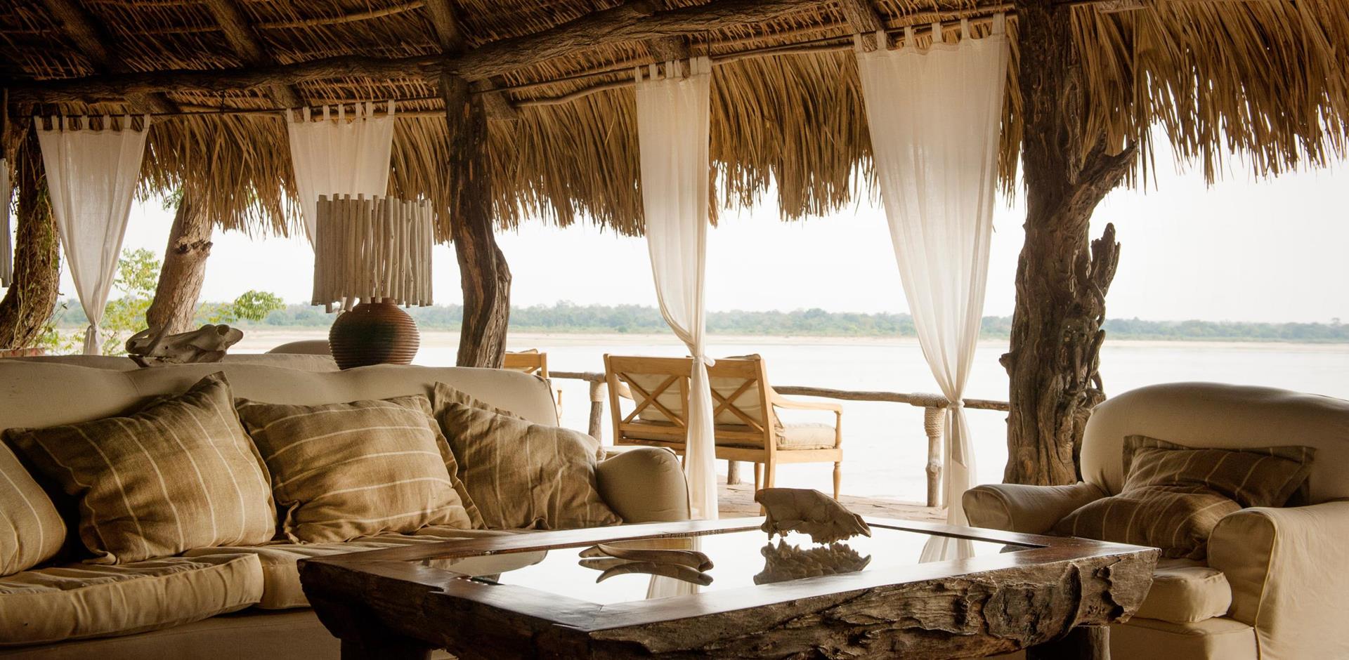Lounge, Sand Rivers, Tanzania, A&K