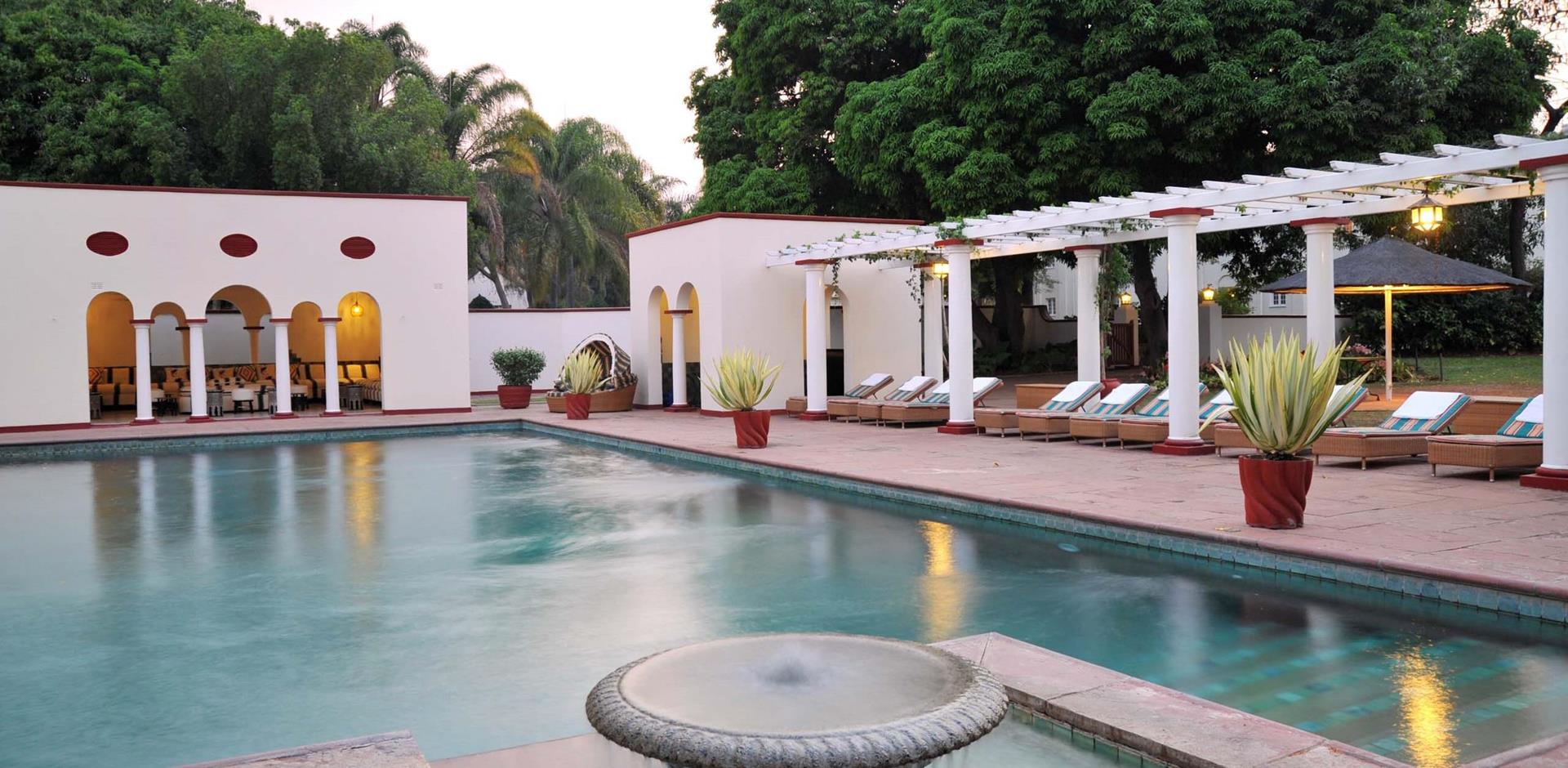 Pool, The Victoria Falls Hotel, Zimbabwe, A&K