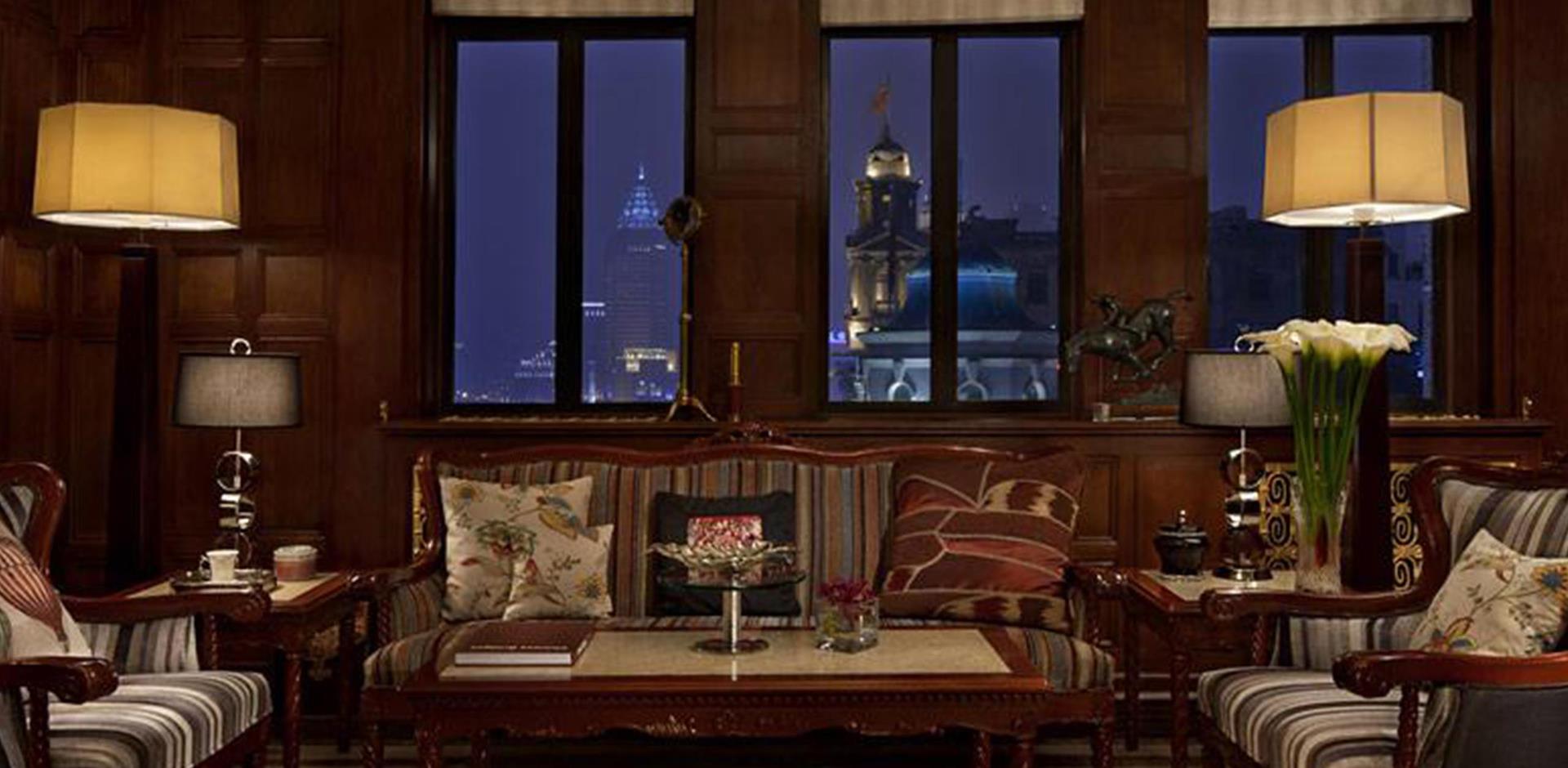 Lounge, Fairmont Peace Hotel Shanghai, China