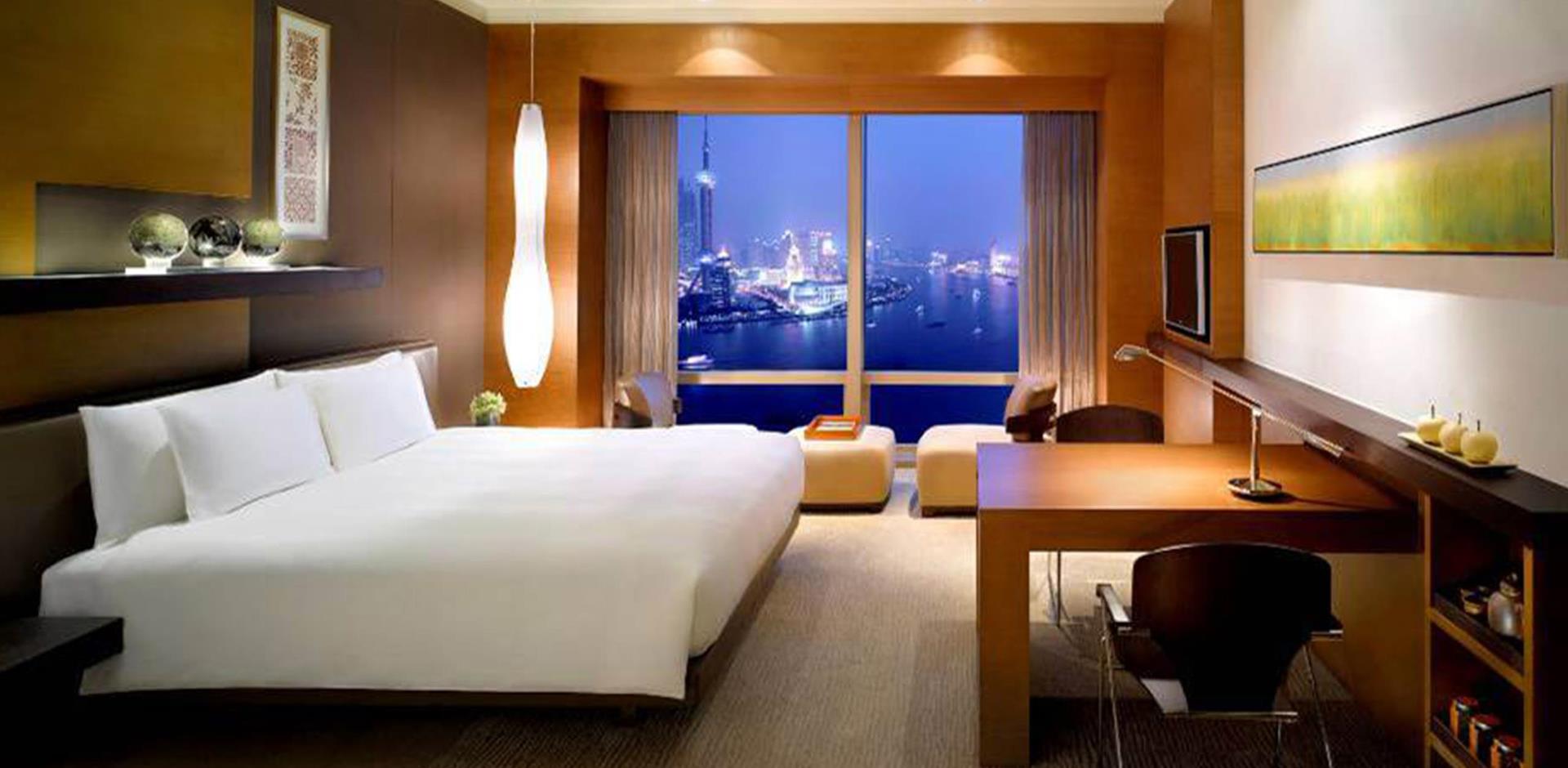 Bedroom, Hyatt on the Bund Shanghai, China