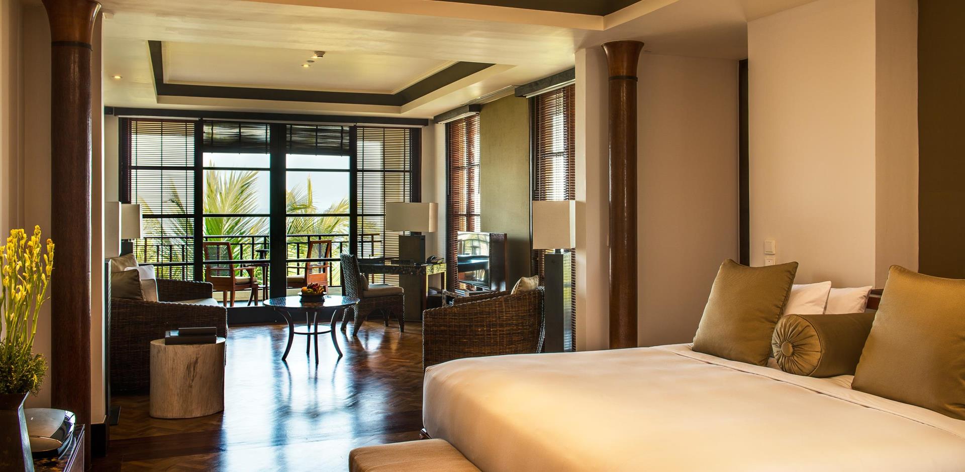 Bedroom suite, The Legian Bali, Indonesia