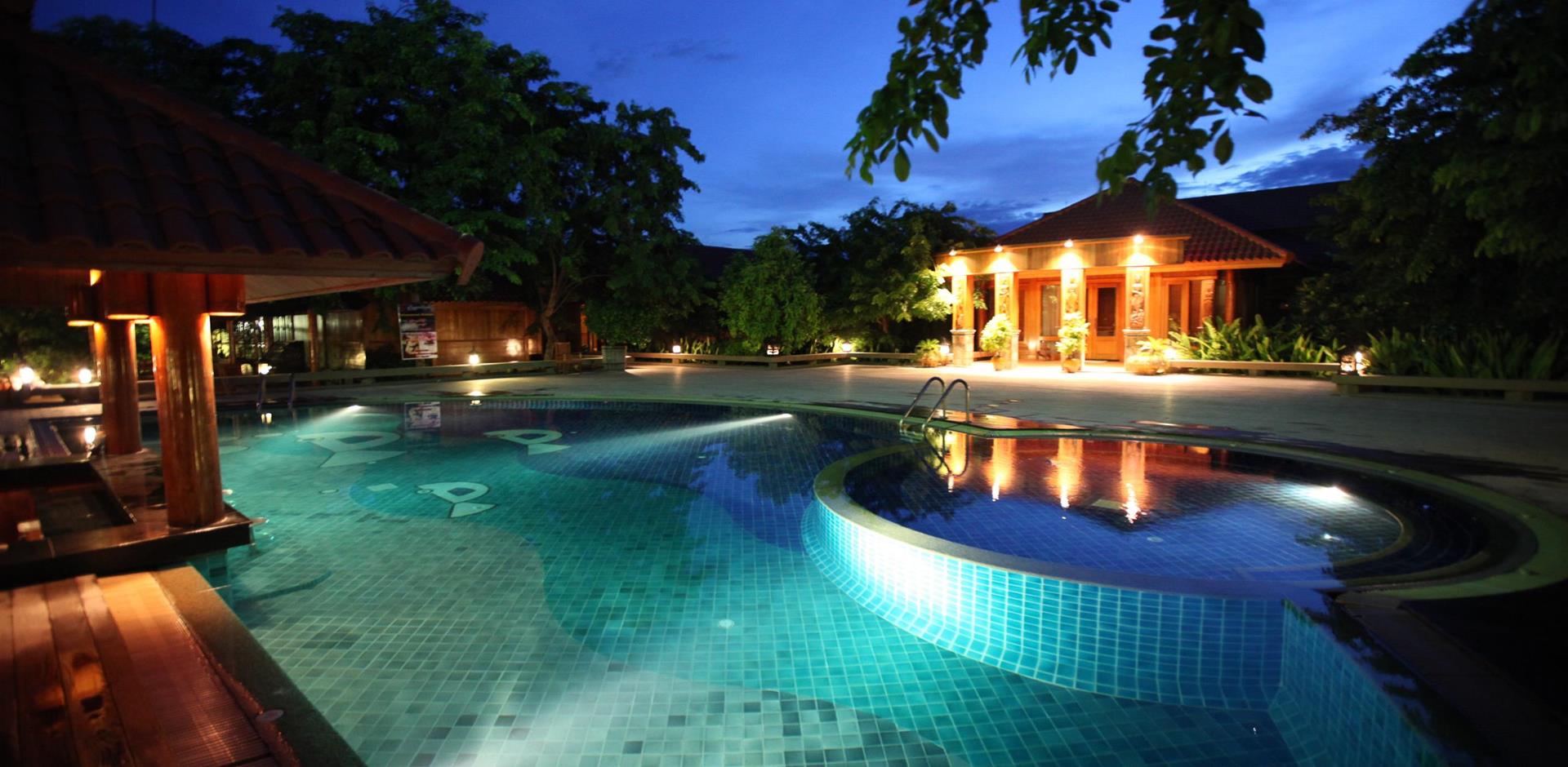 Rupar Mandalar Resort, Myanmar pool