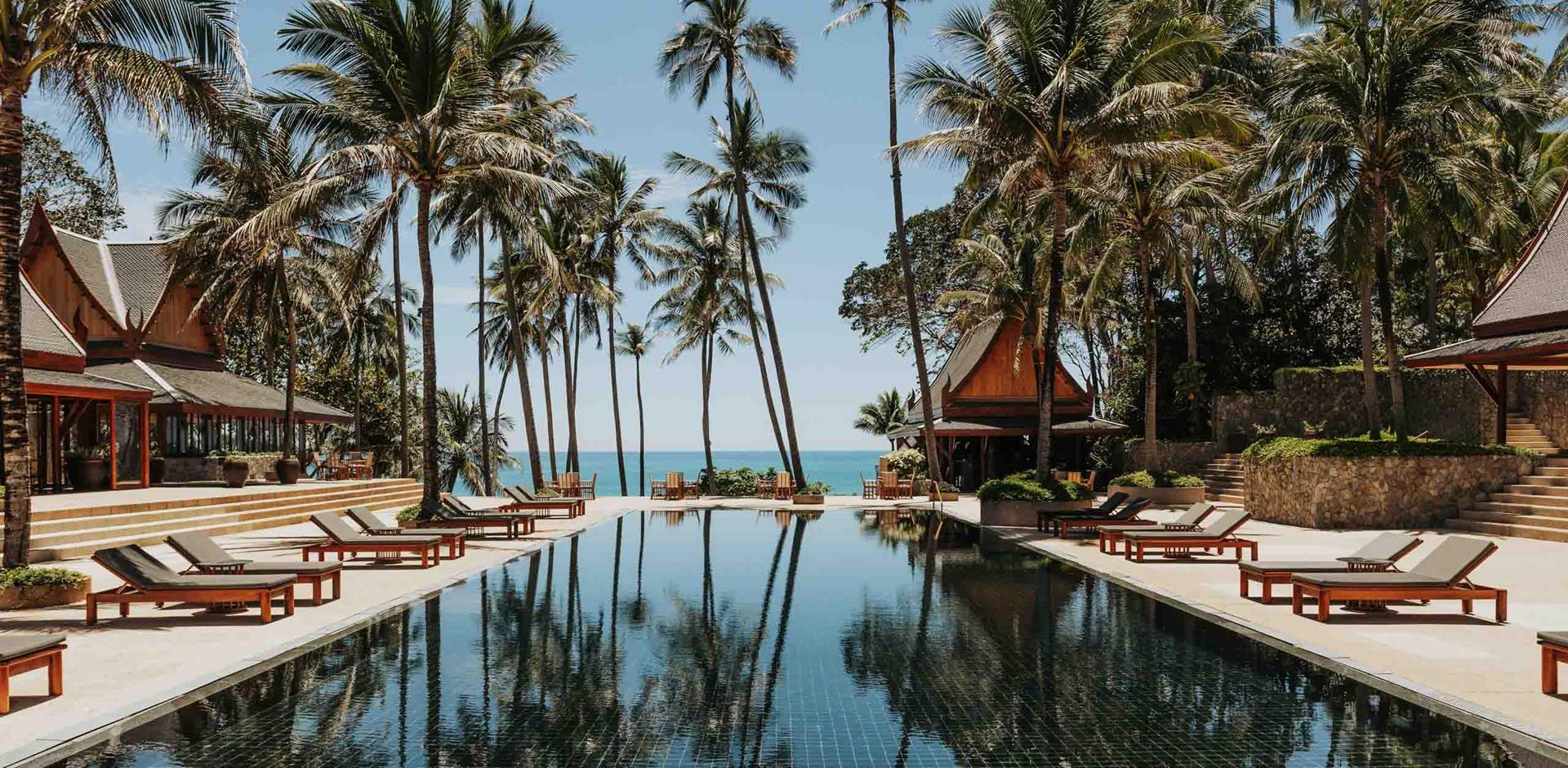 Main pool, Amanpuri, Phuket, Thailand
