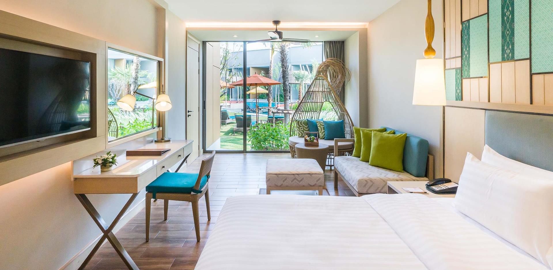 Bedroom, Avani Hua Hin Resort & Villas, Thailand