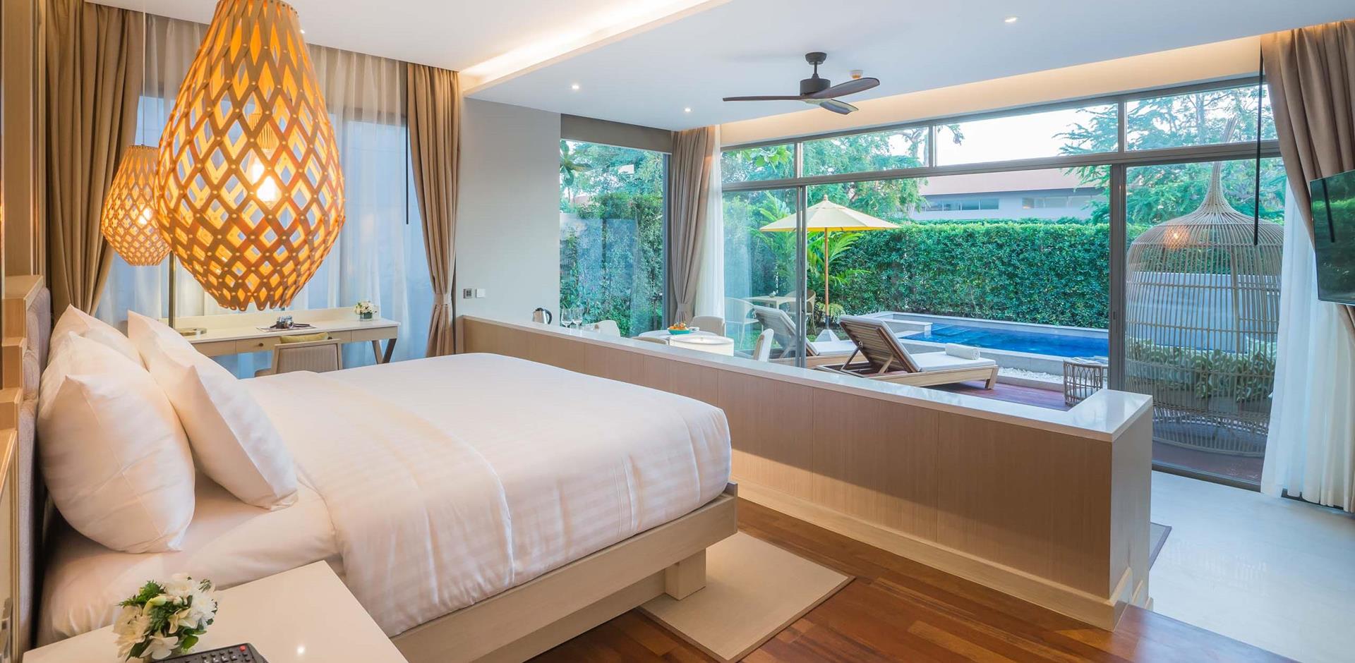Bedroom, Avani Hua Hin Resort & Villas, Thailand