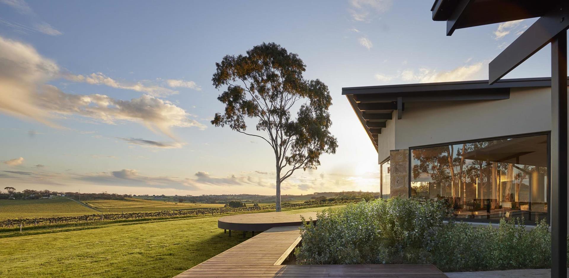 Outdoor deck, The Louise Barossa Valley, South Australia