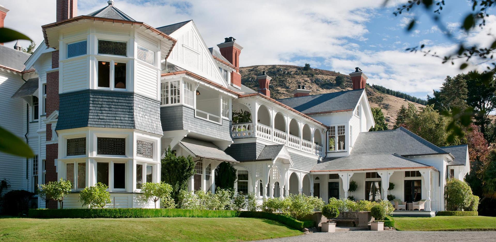 Exterior, Otahuna Lodge, New Zealand