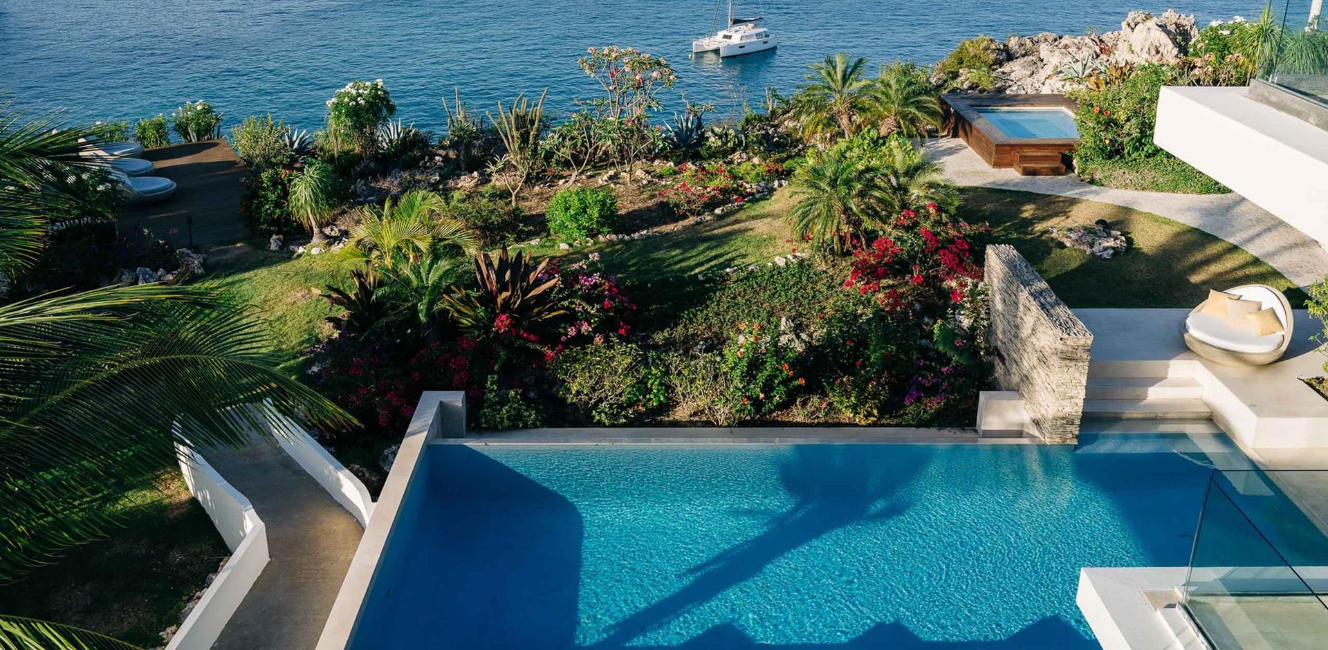 South villa pool view, ÀNI Anguilla