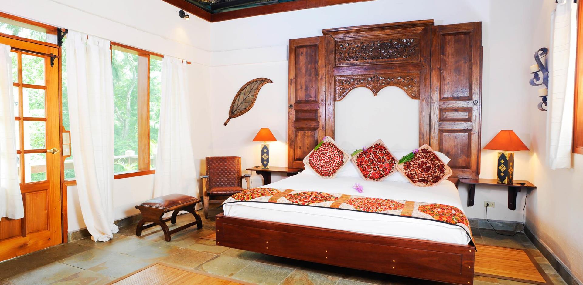 Bedroom, The Lodge at Chaa Creek, Belize, Central America