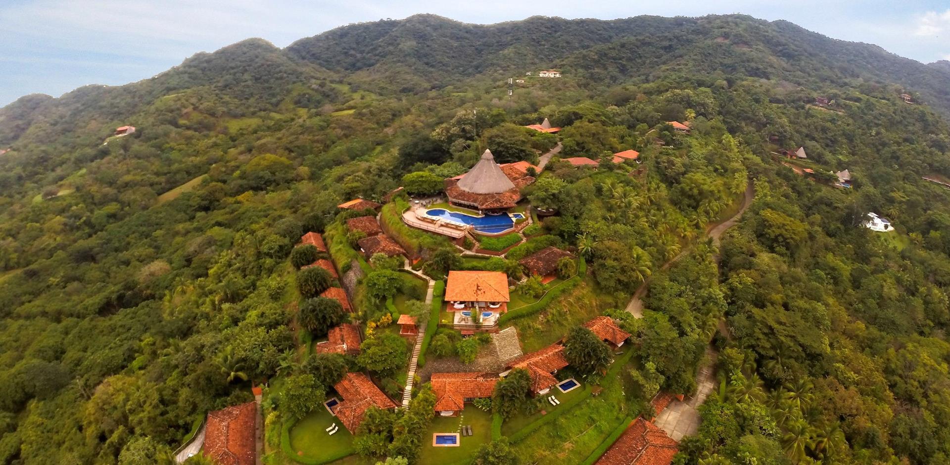Bird's-eye view, Hotel Punta Islita, Costa Rica