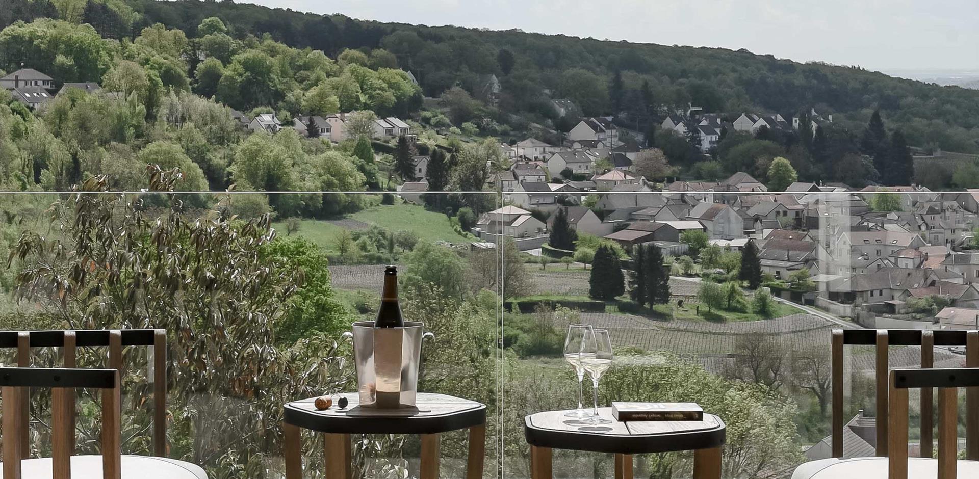 Terrace View, Royal Champagne, France, A&K