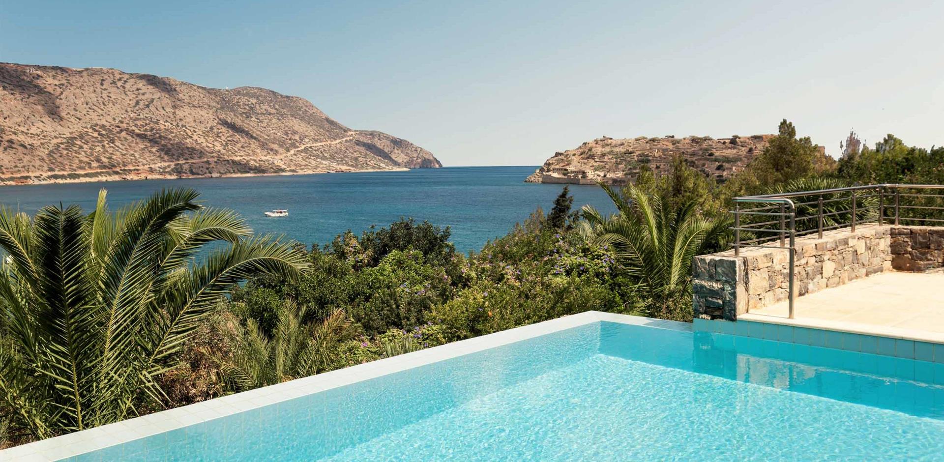 Pool, Blue Palace, Crete, Greece
