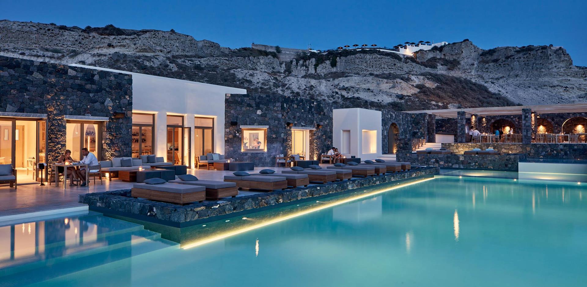 Pool, Canaves Oia Epitome, Santorini, Greece