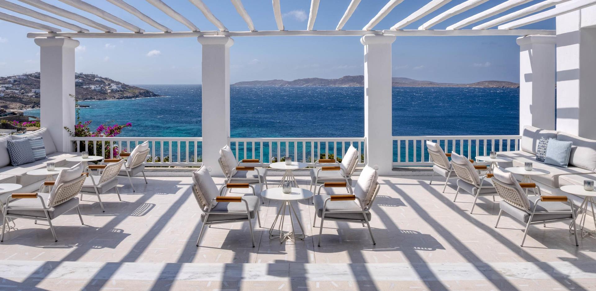 Bolla Bar Terrace, Mykonos Grand Hotel & Resort