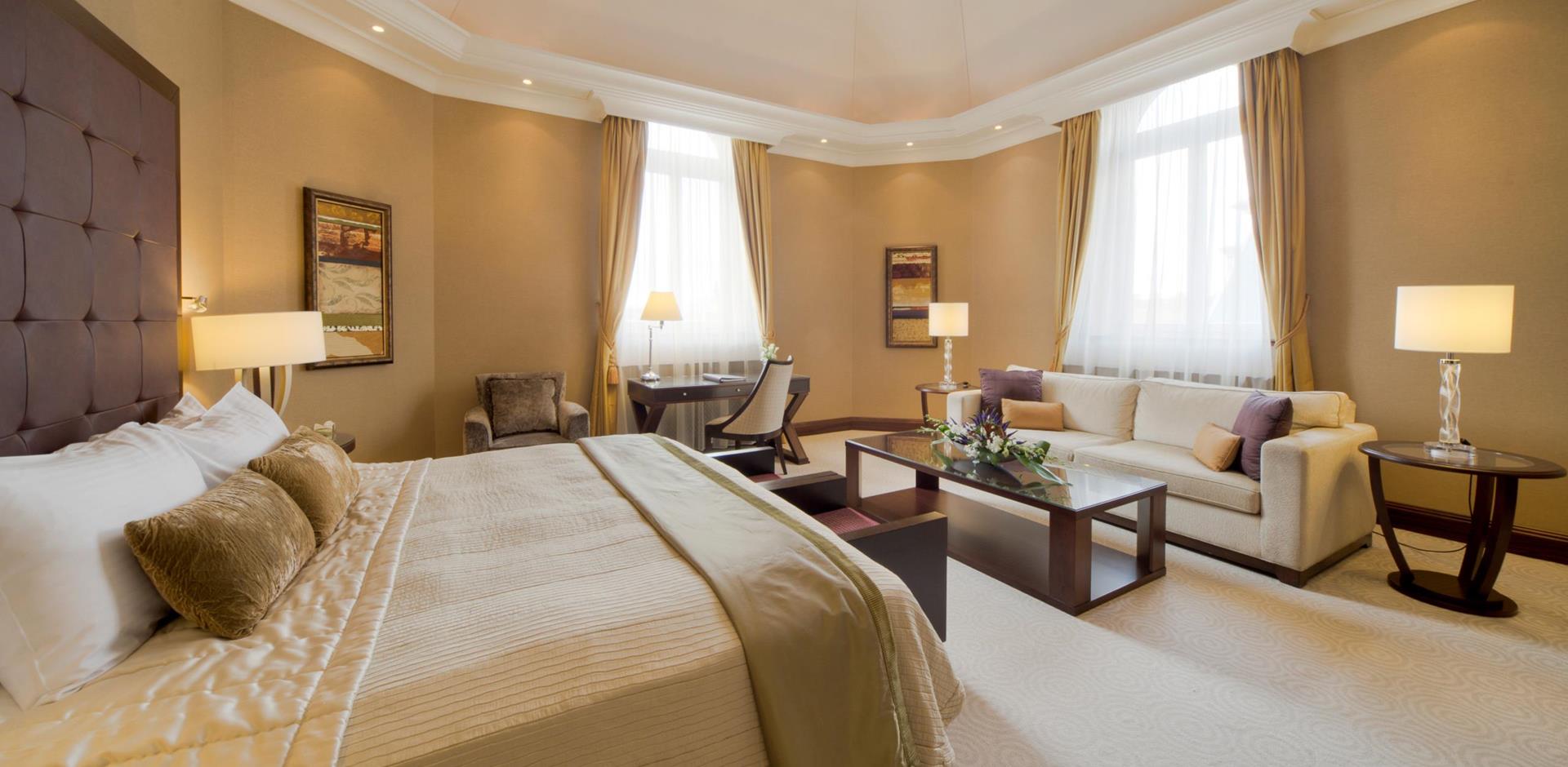 Bedroom, Corinthia Hotel, Budapest