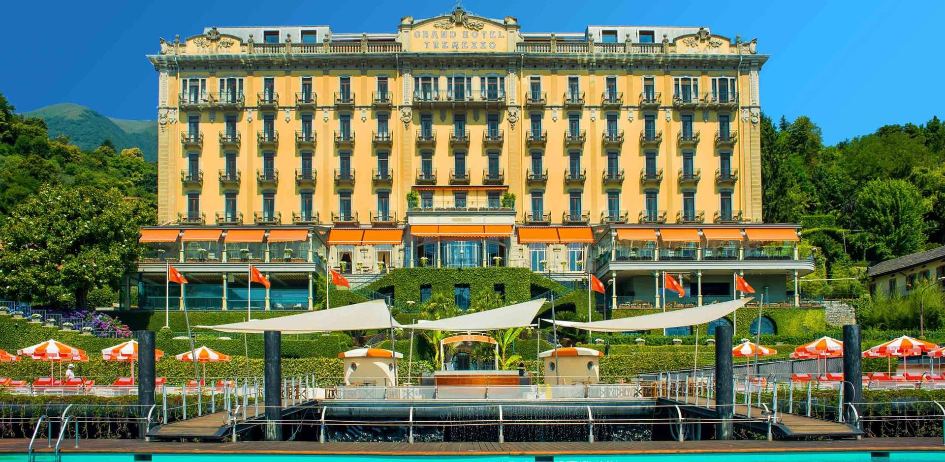 Facade, Grand Hotel Tremezzo, Lake Como