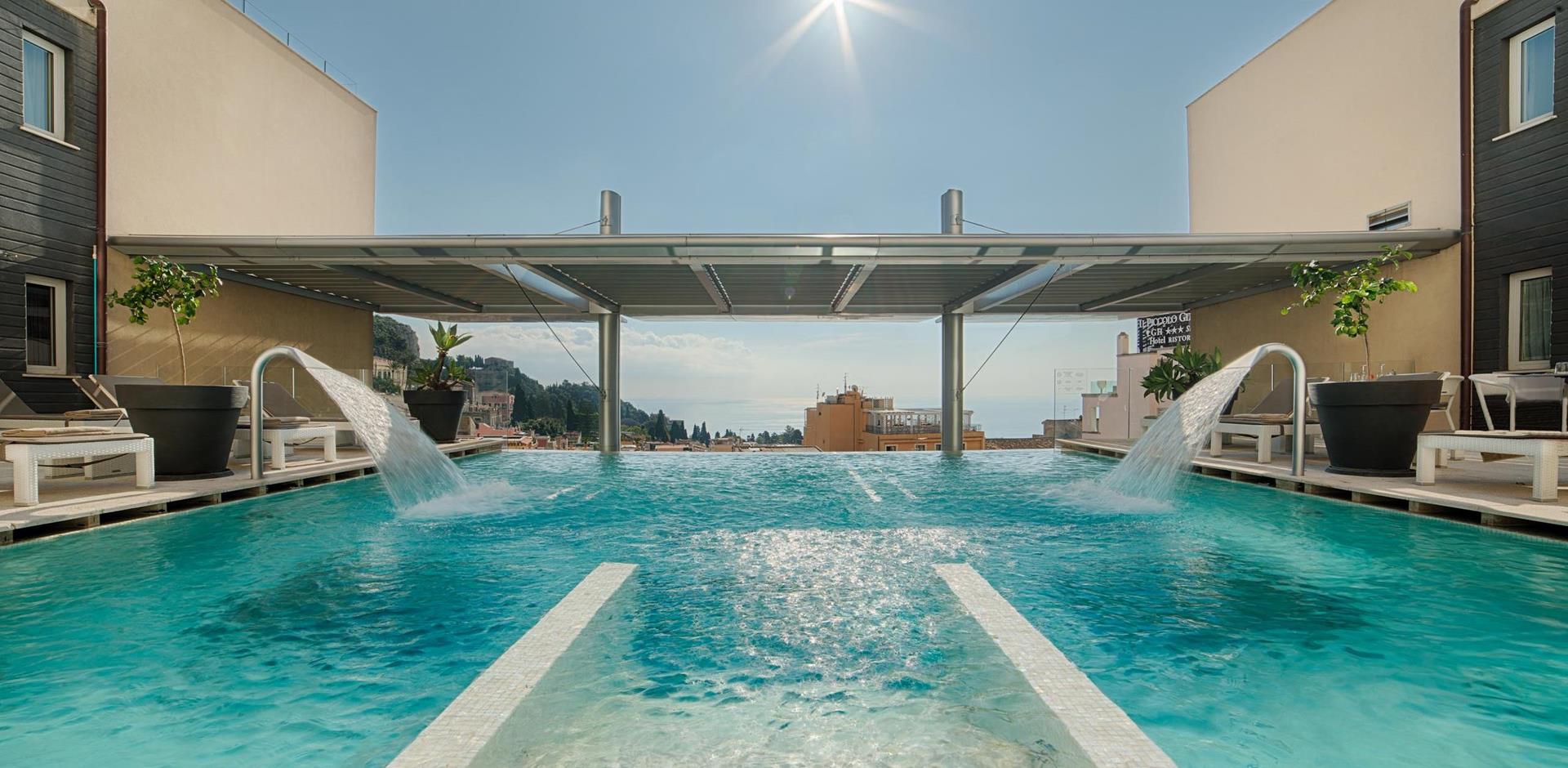 Pool, NH Collection Taormina, Italy