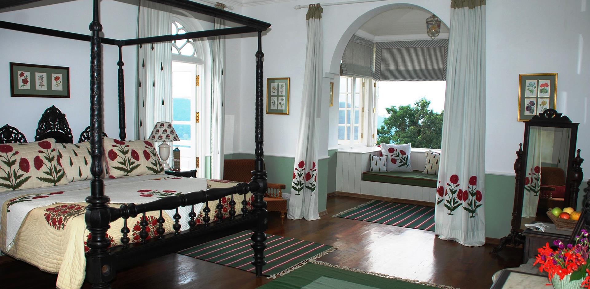 Bedroom, Glenburn Tea Estate, Darjeeling