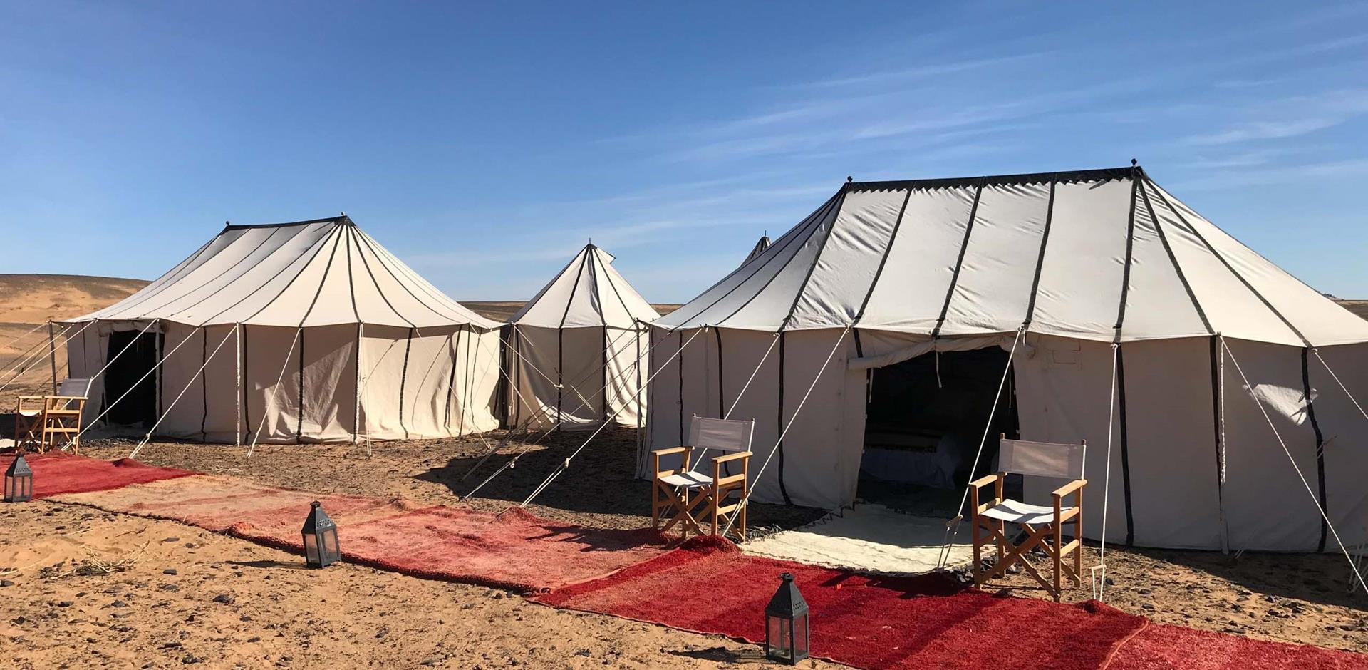 Znagui guest tents, A&K Private Desert Camp, Morocco