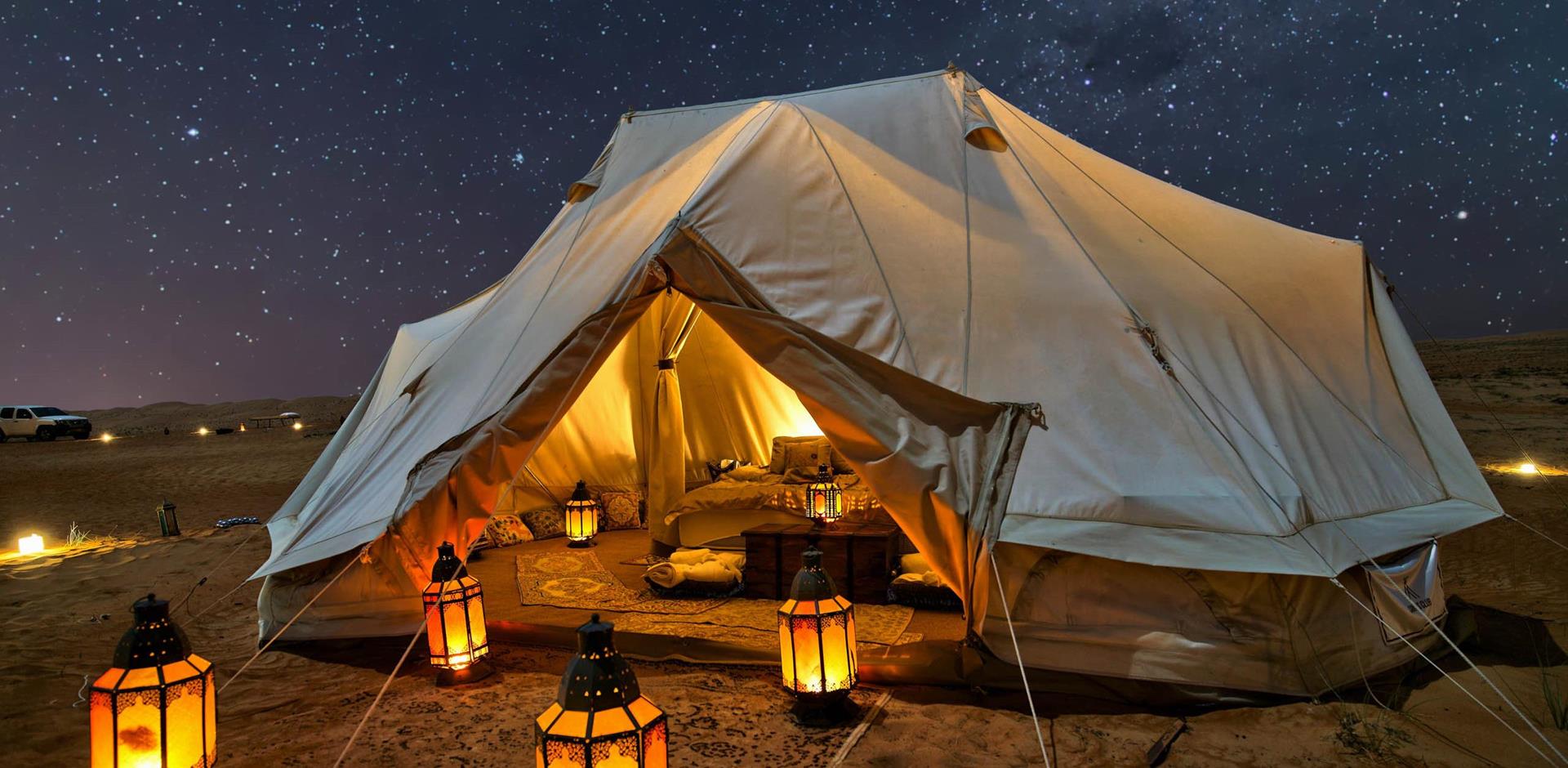 Tent night, Canvas Club, Oman