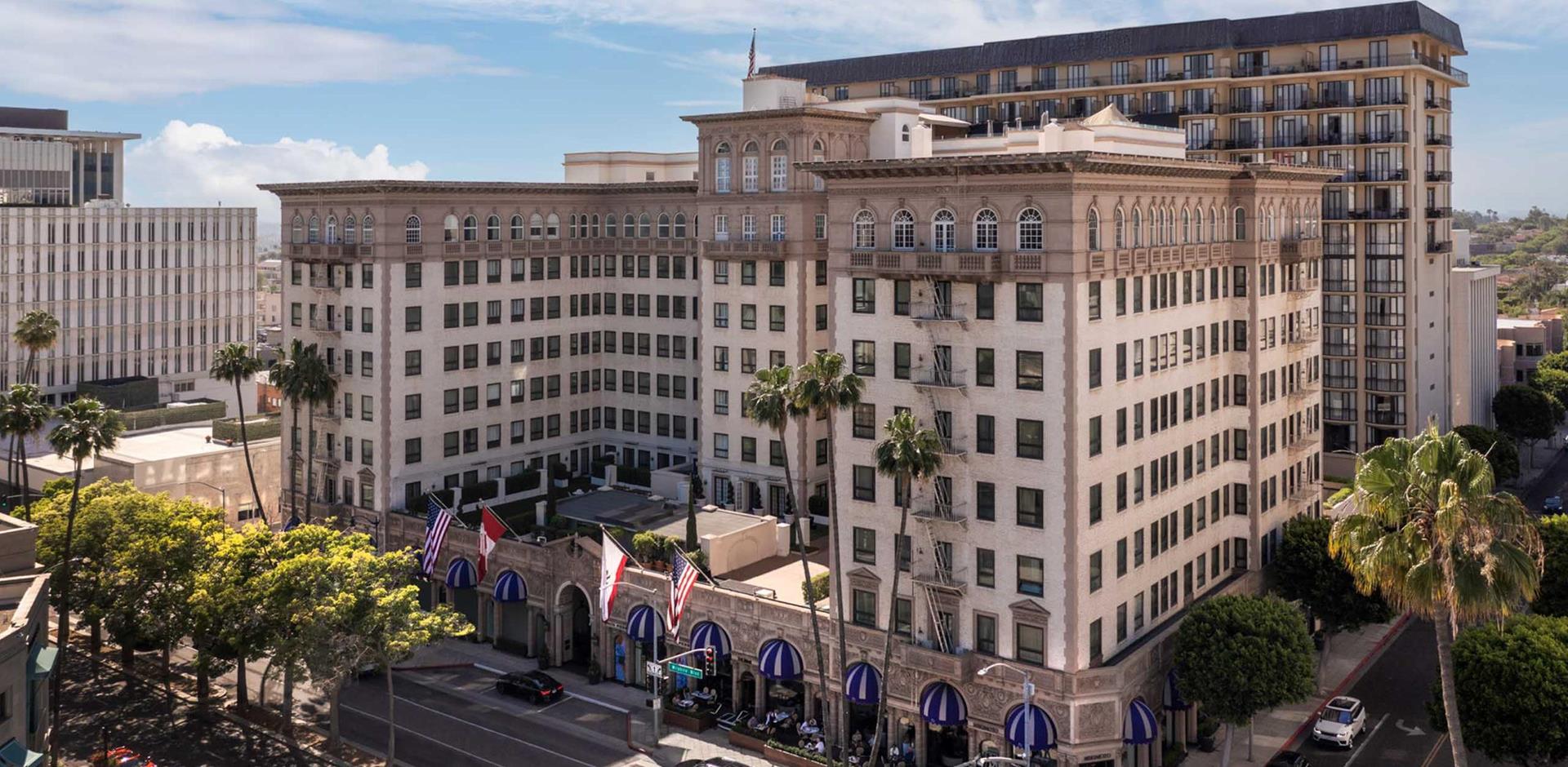 Exterior, Beverly Wilshire, A Four Seasons Hotel, California, USA
