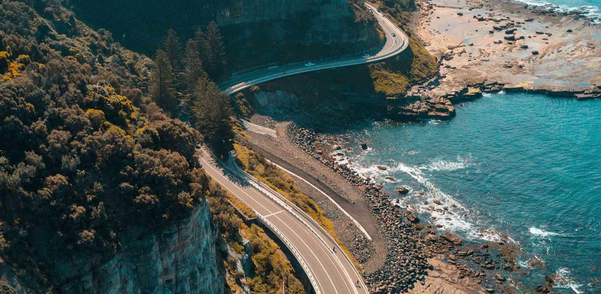 Australian coast road
