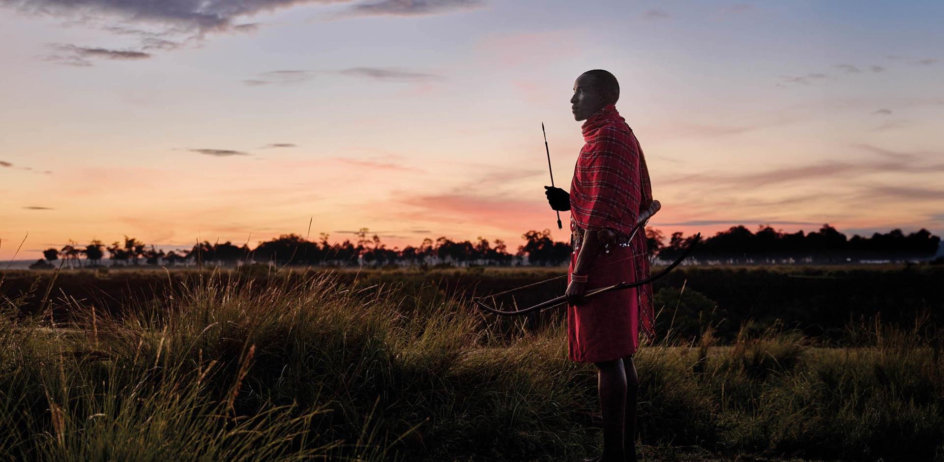 Masai warrior, Africa